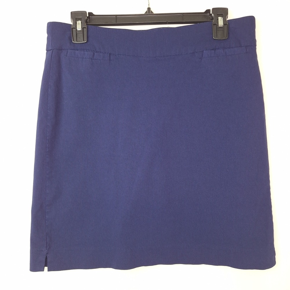 Kim Rogers Skort 6 Slimming Navy Blue Golfcore Tenniscore Old Money Preppy Women